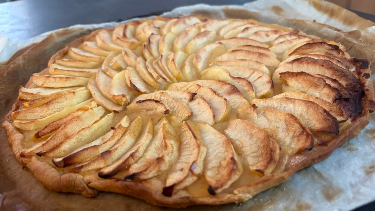 Tarte fine aux pommes