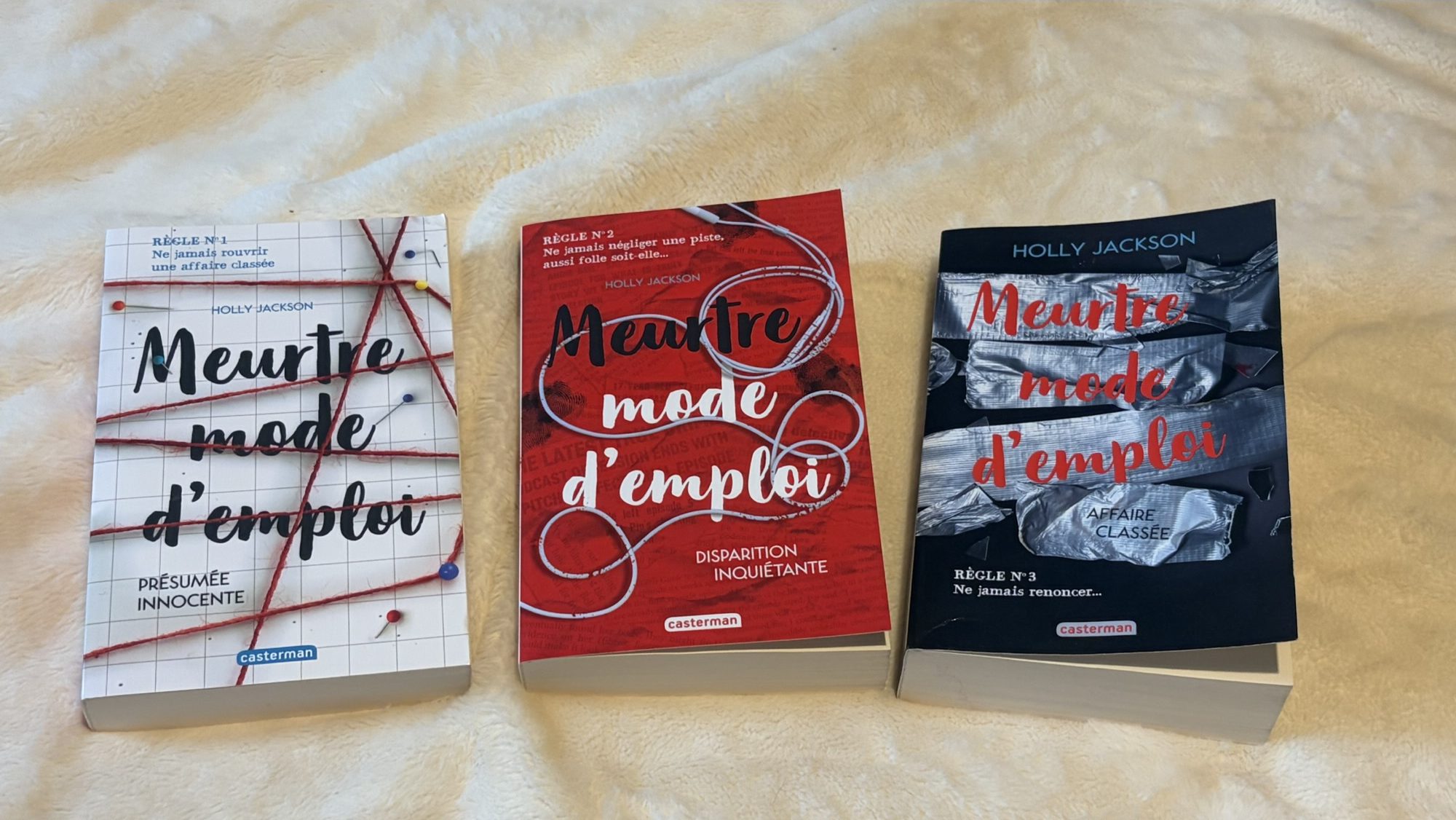 Meurtre, Mode D’emploi – de Holly Jackson (3 tomes)