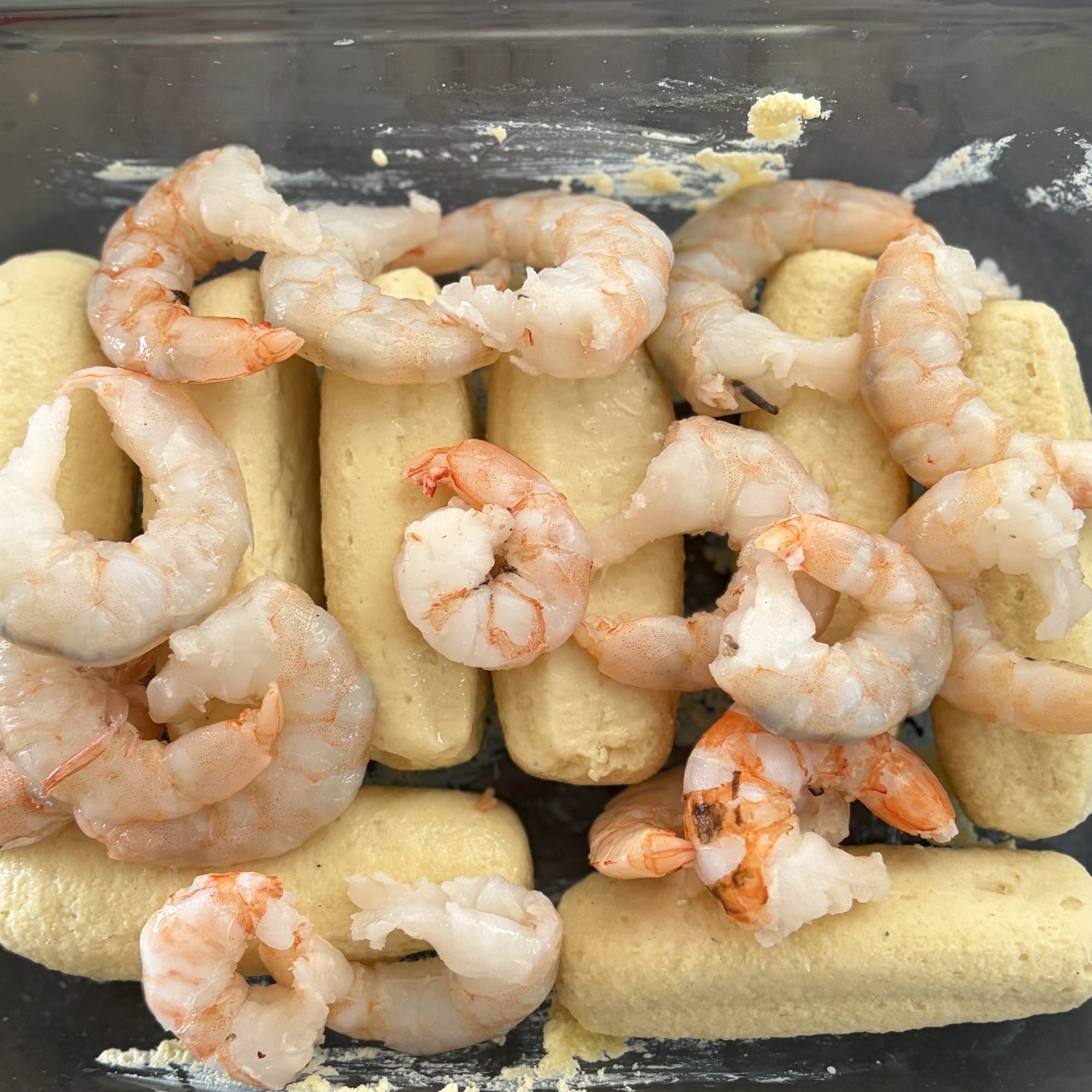 Quenelles de brochet aux crevettes