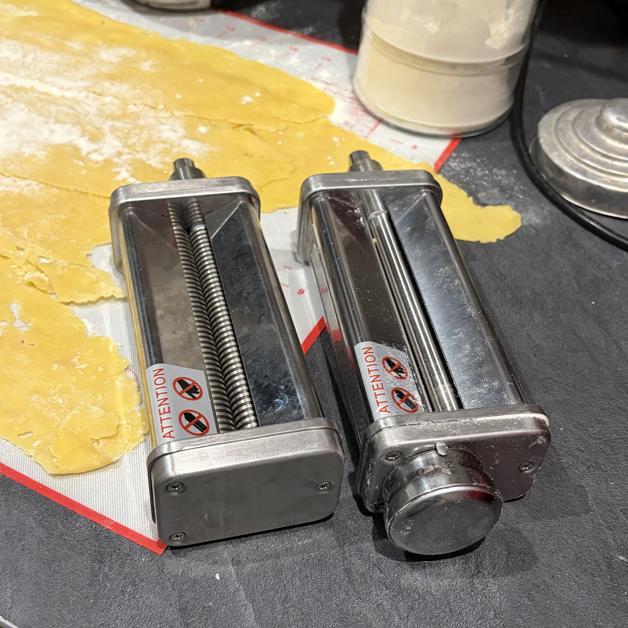 Faire la pâte à pâtes au Kitchenaid