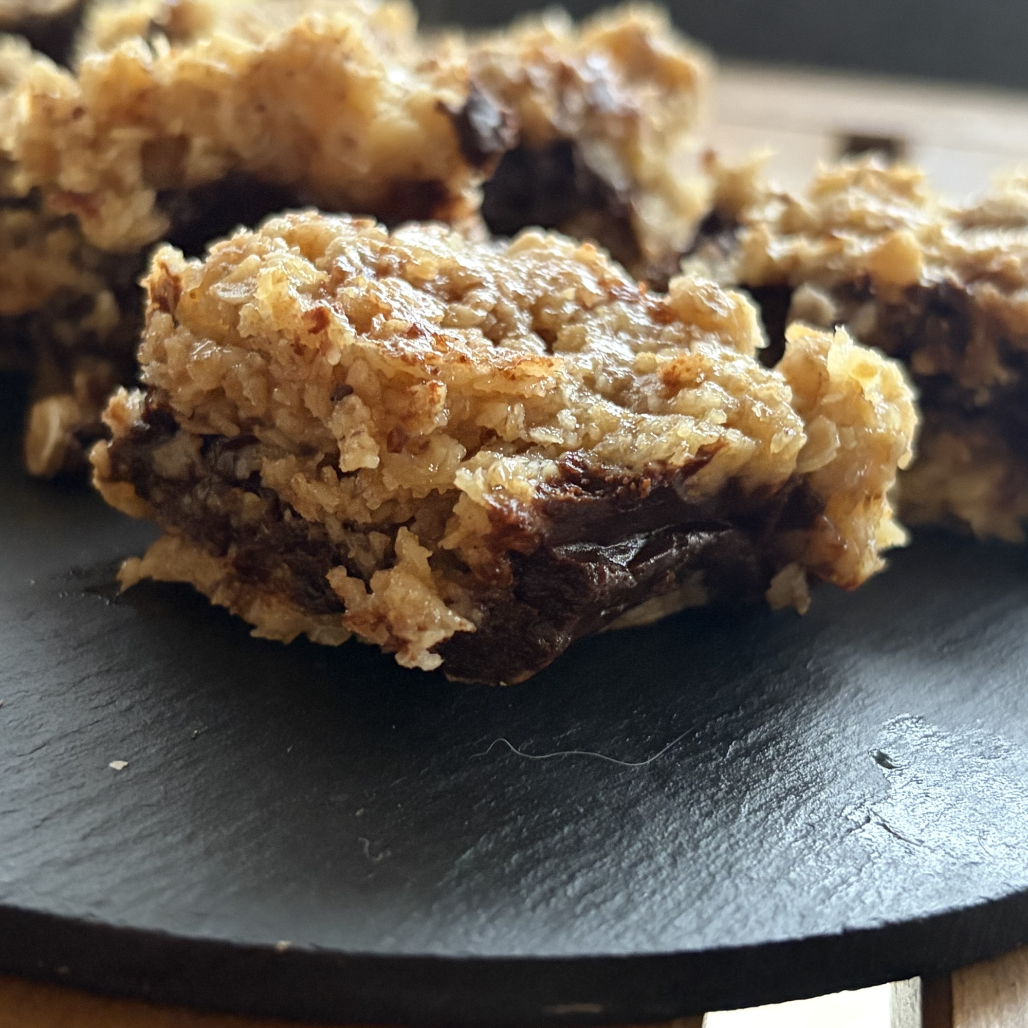 Biscuits au chocolat et flocons d’avoine