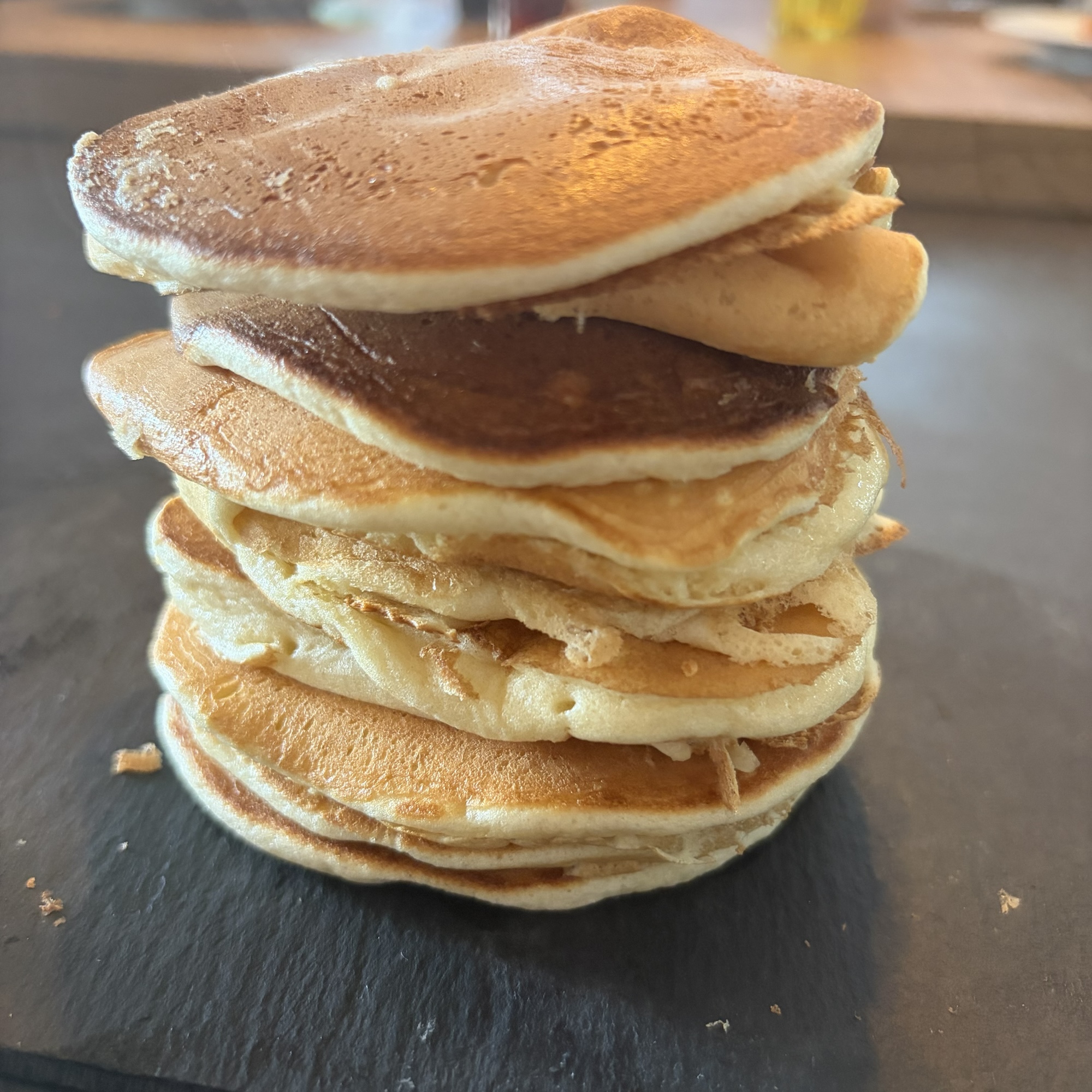 Des pancakes tous légers :)