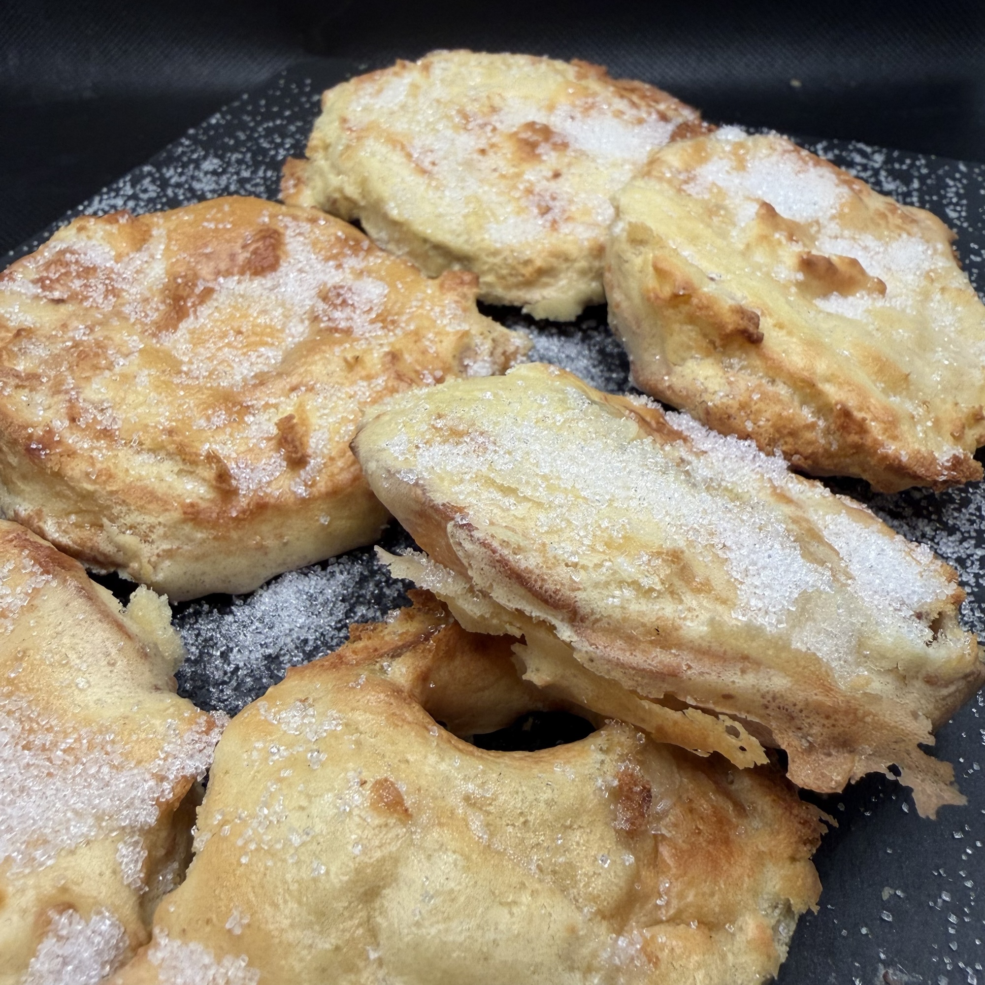 Pour mardi gras : les beignets aux pommes au air fryer