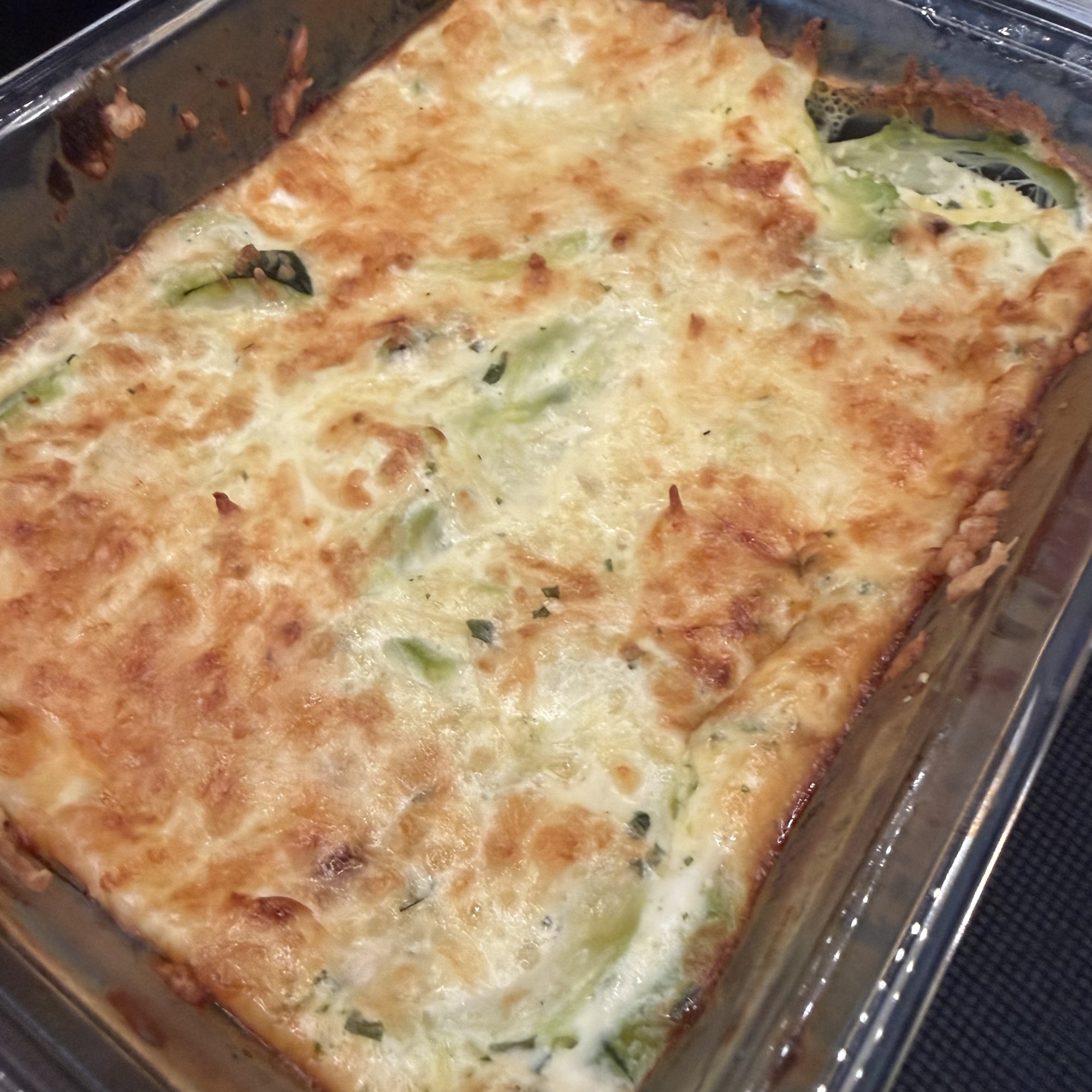 Gratin de courgettes – un classique