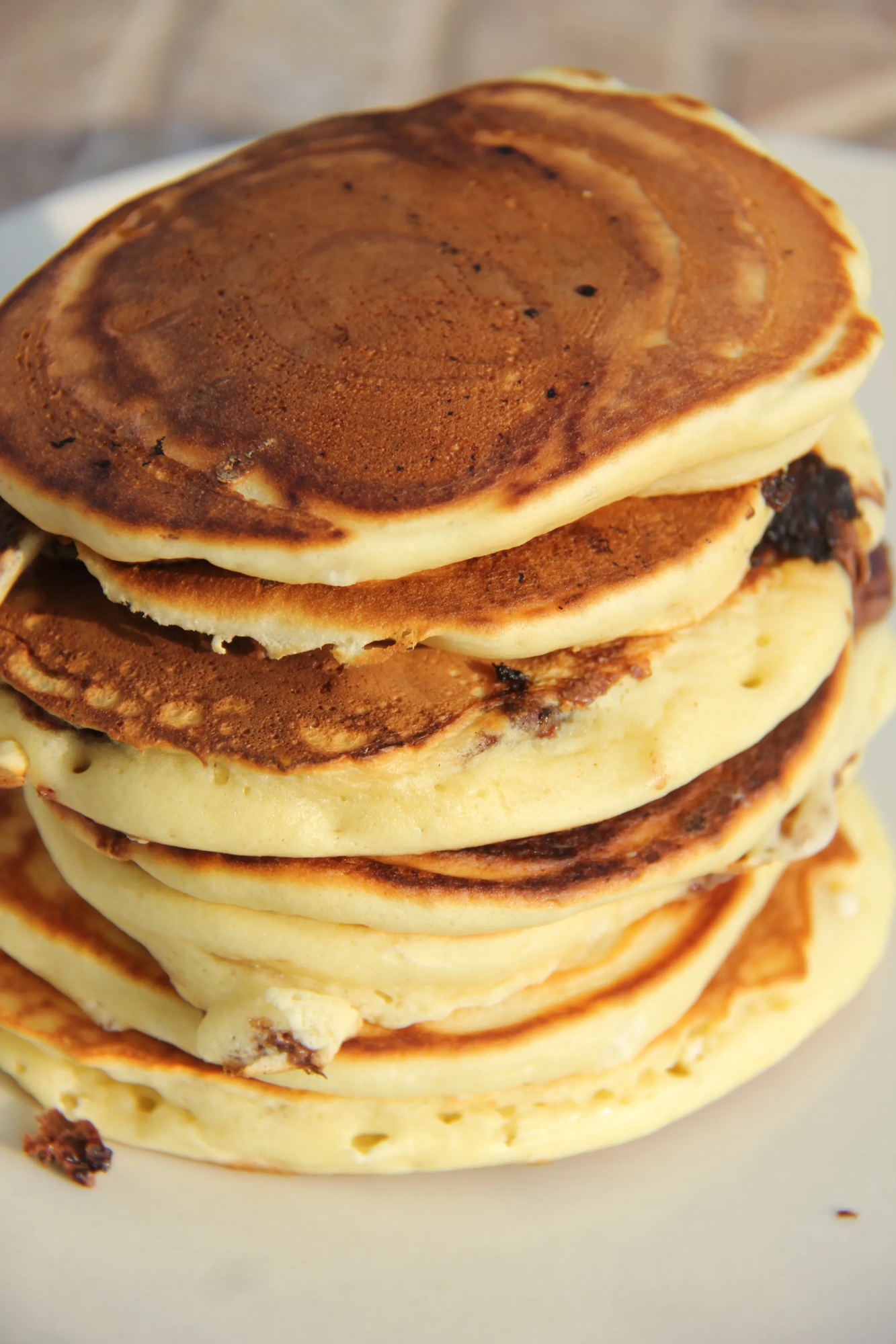 Pancakes au Nutella
