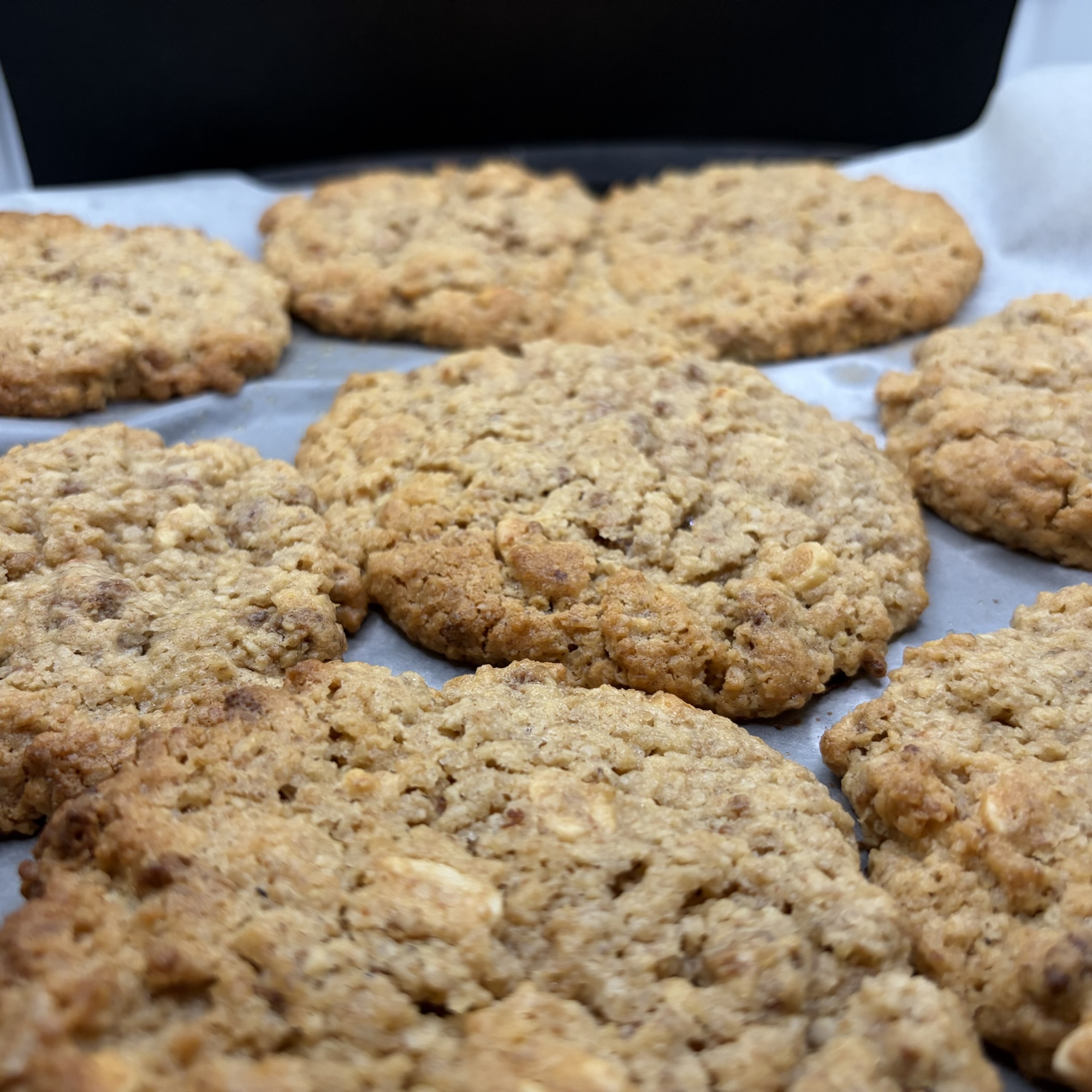 Biscuits aux flocons d&rsquo;avoine et au beurre de cacahuètes – pour remplacer la barre de céréales