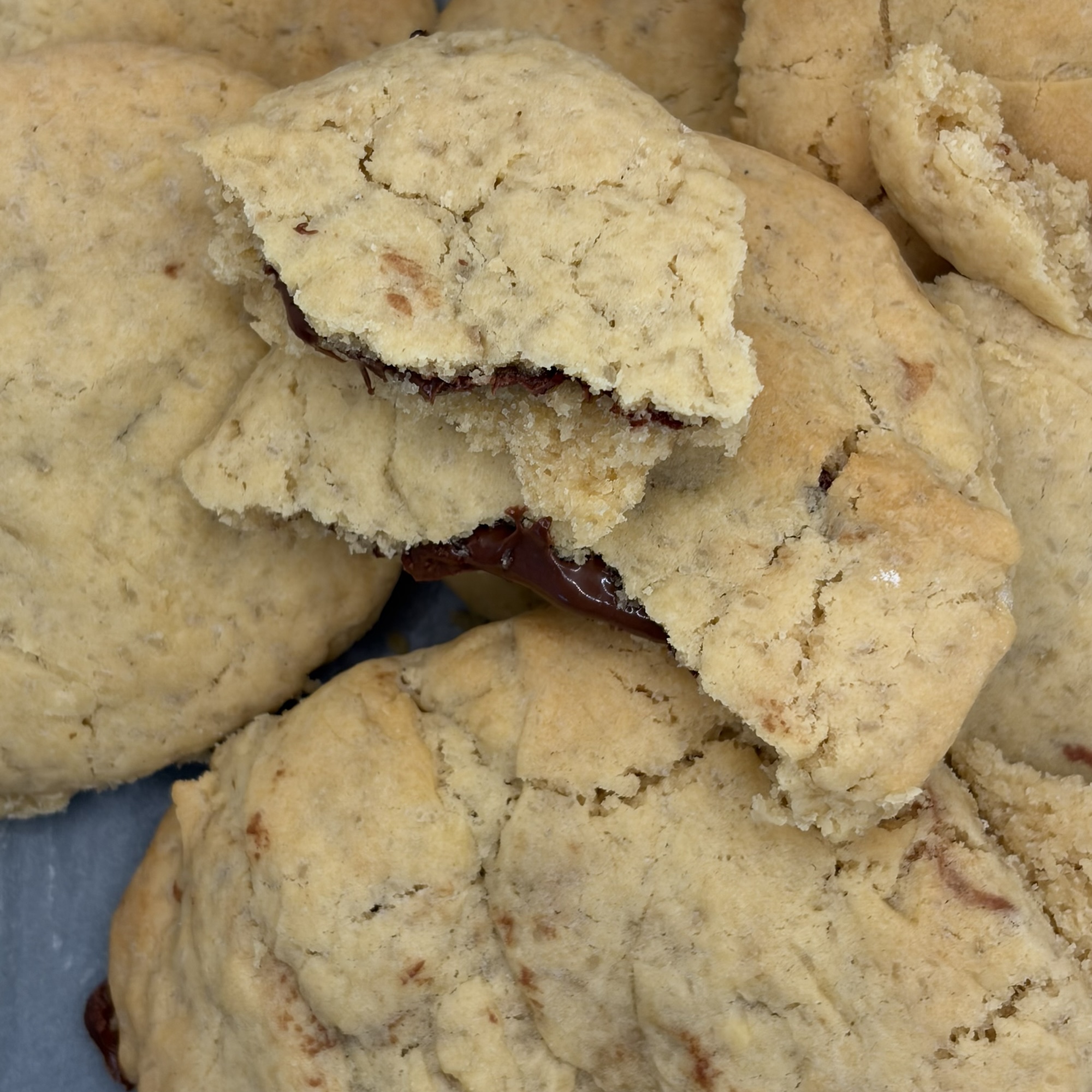 Cookies fourrés au Nutella