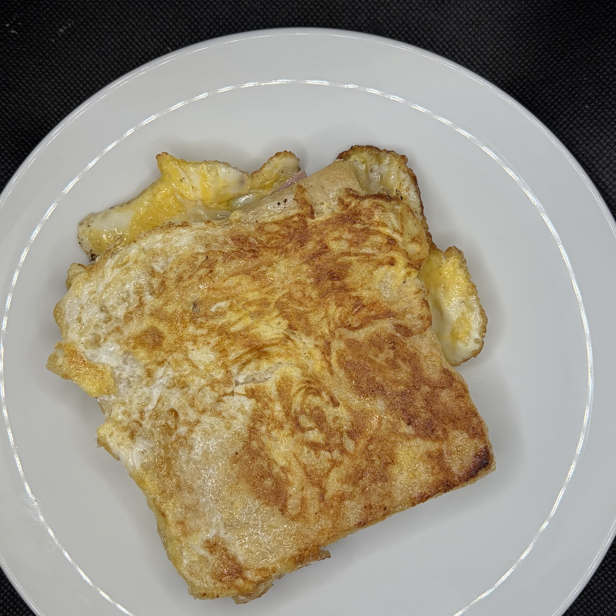 Croque monsieur pain perdu