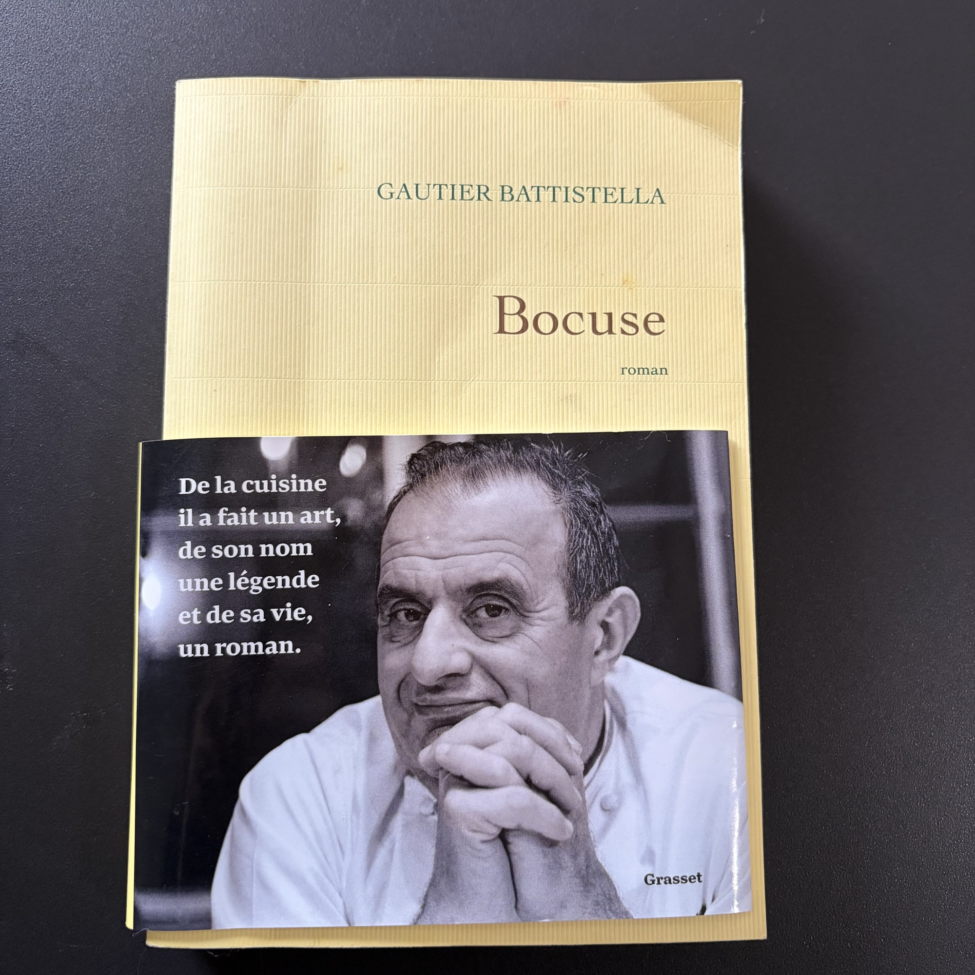 BOCUSE par Gautier BATTISTELLA- un livre biographique qui donne l’eau à la bouche…