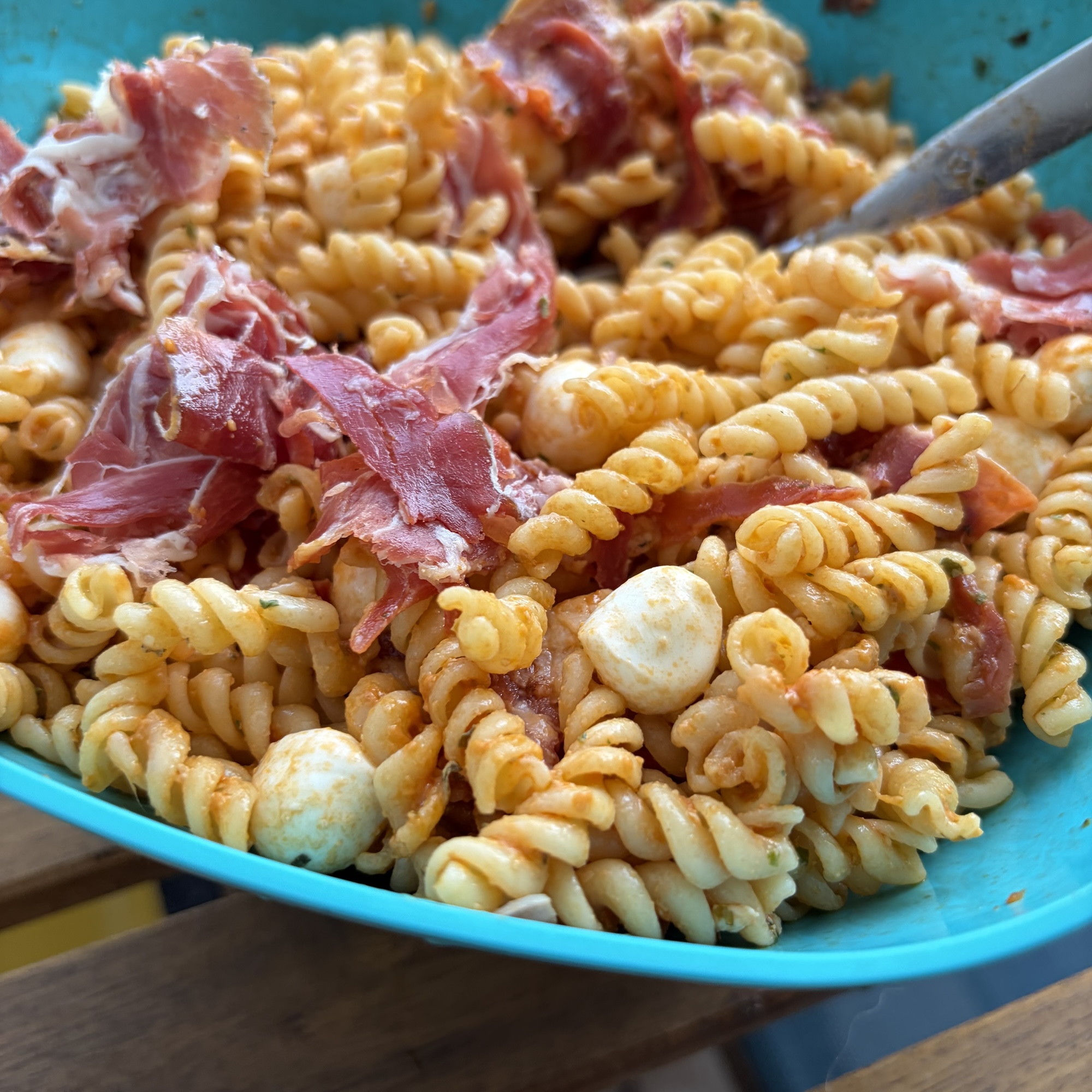 Salade de pâtes à l’italienne