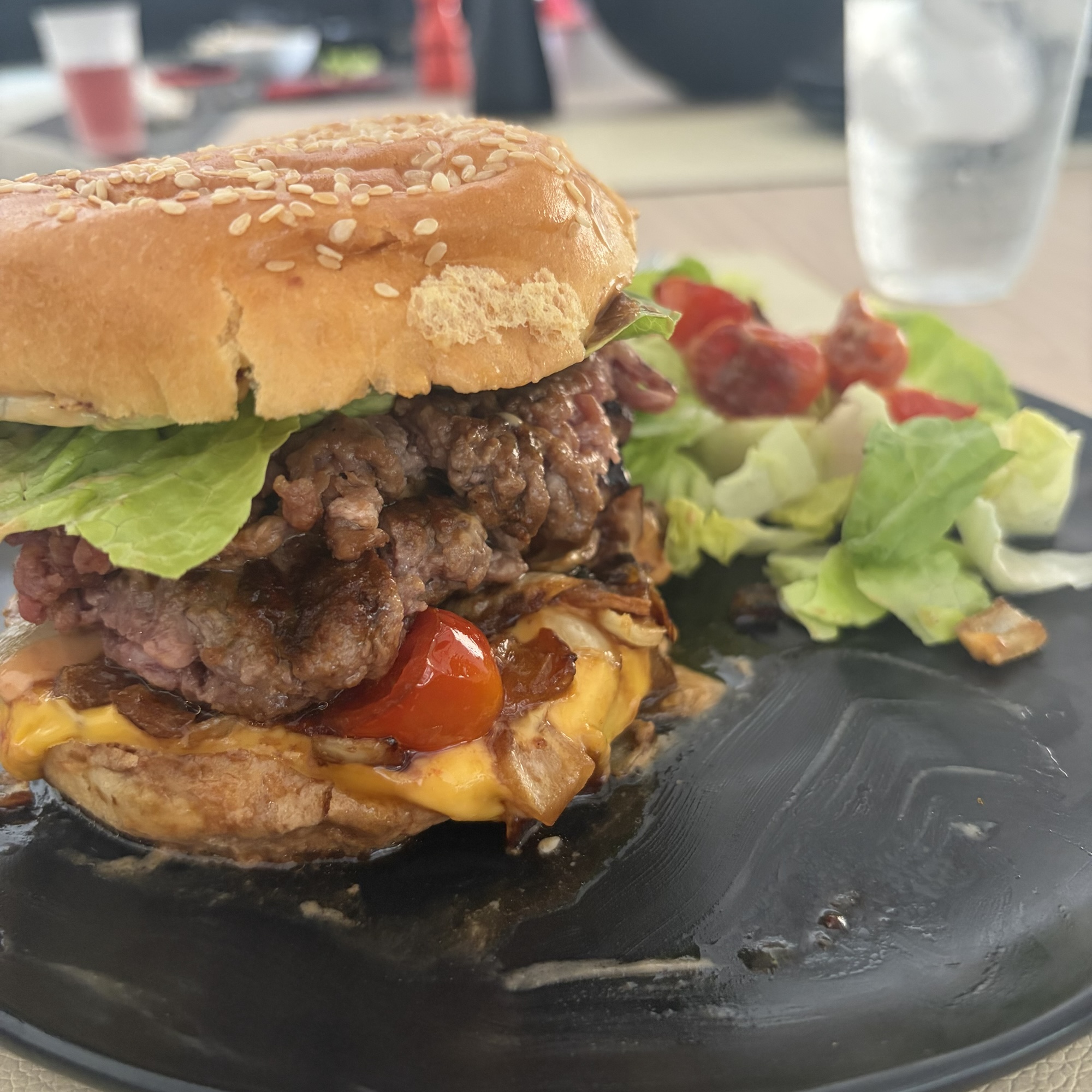 🍔 mon burger du jour : «&nbsp;le caramélisé&nbsp;»